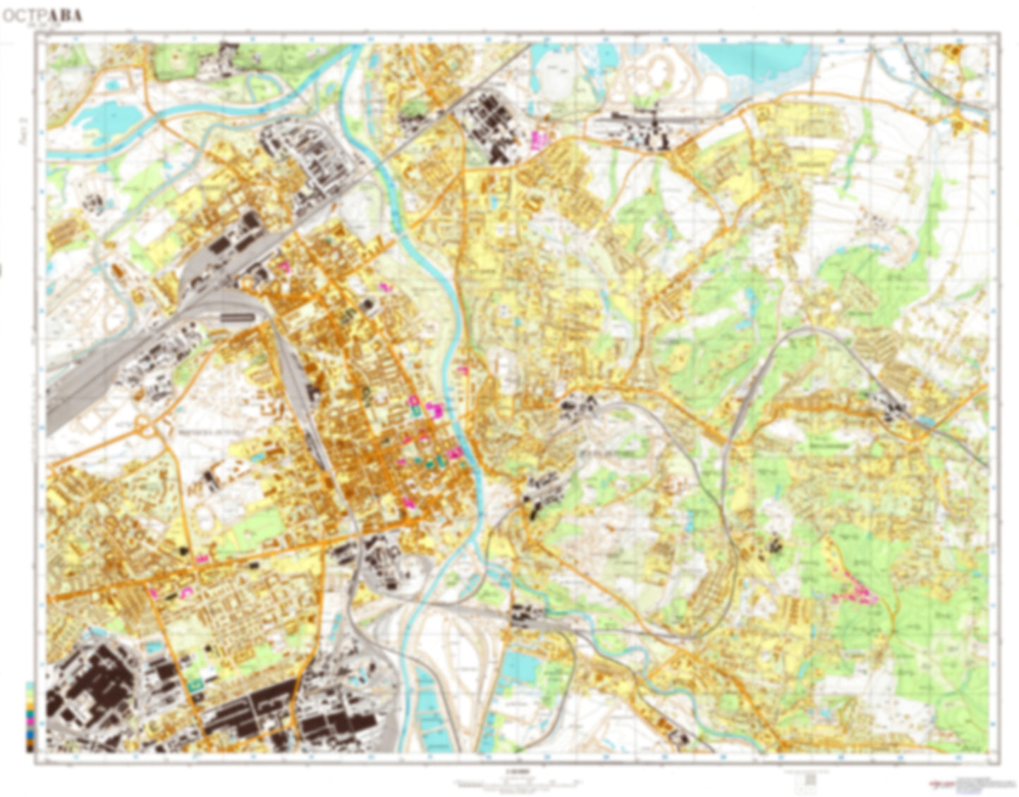 Ostrava 2 (Czechia) - Soviet Military City Plans