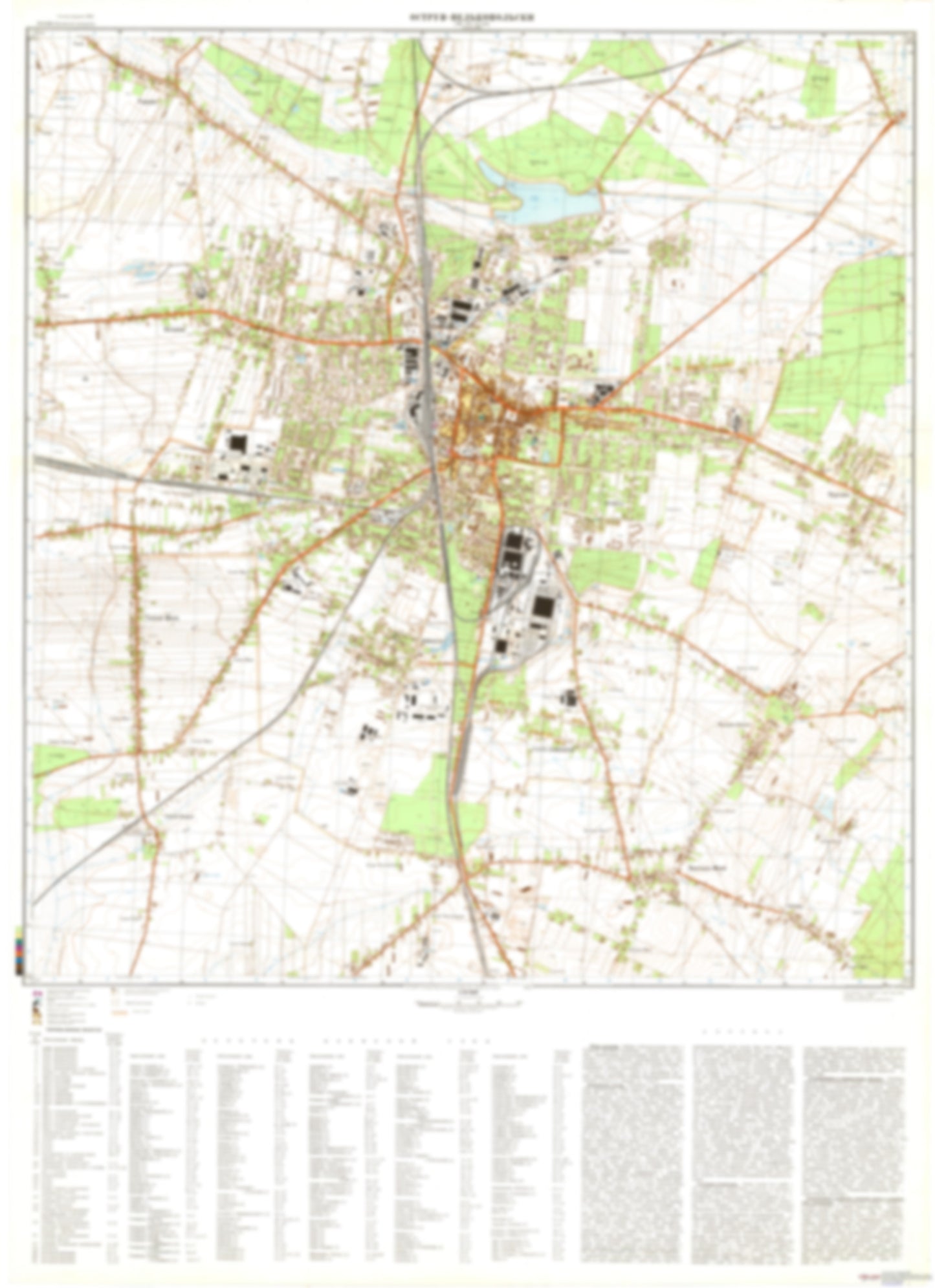 Ostrow-Wielkopolski (Poland) - Soviet Military City Plans