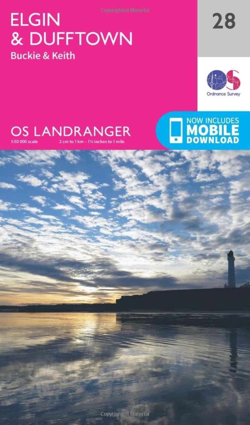 Elgin & Dufftown Landrager Map