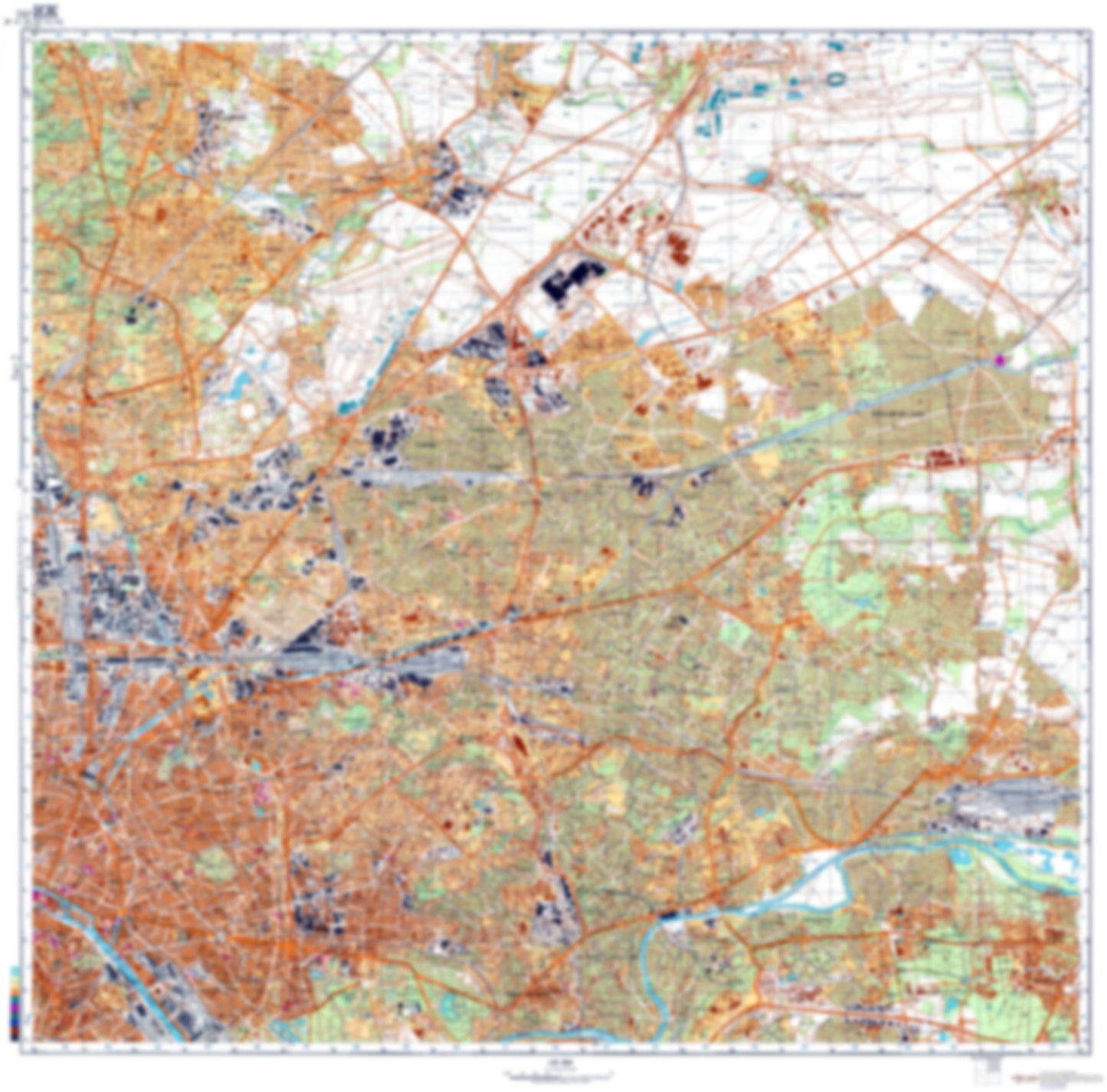 Paris 2 (France) - Soviet Military City Plans