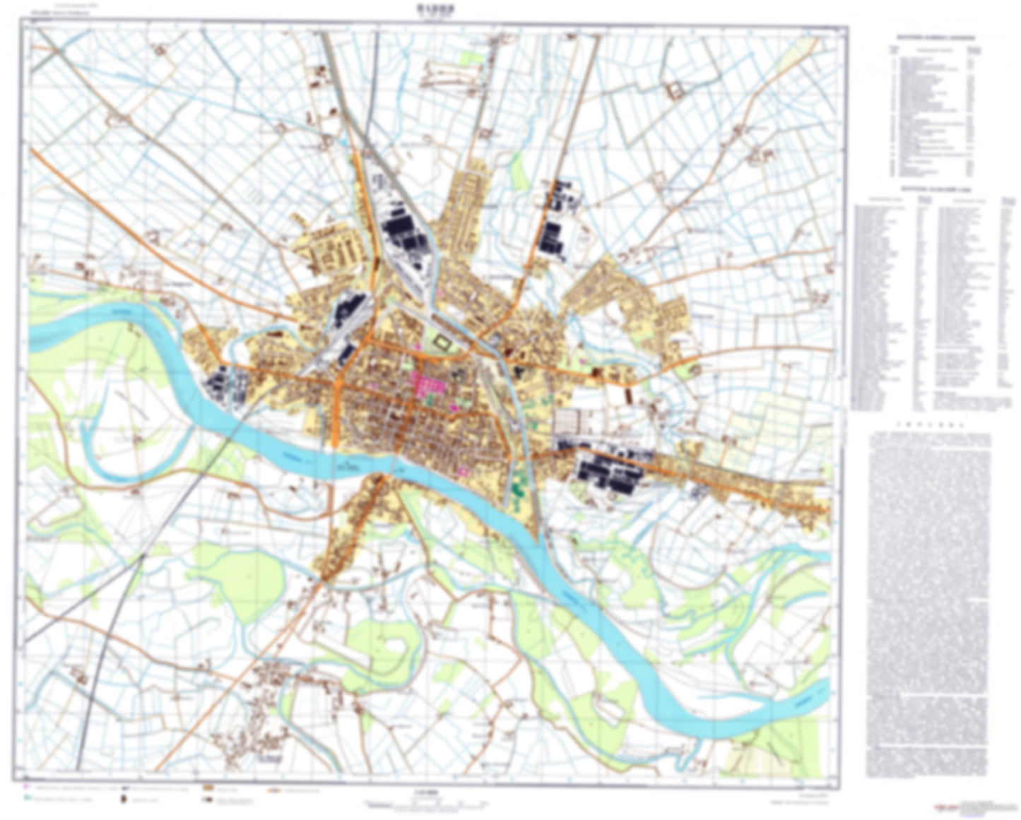Pavia (Italy) - Soviet Military City Plans
