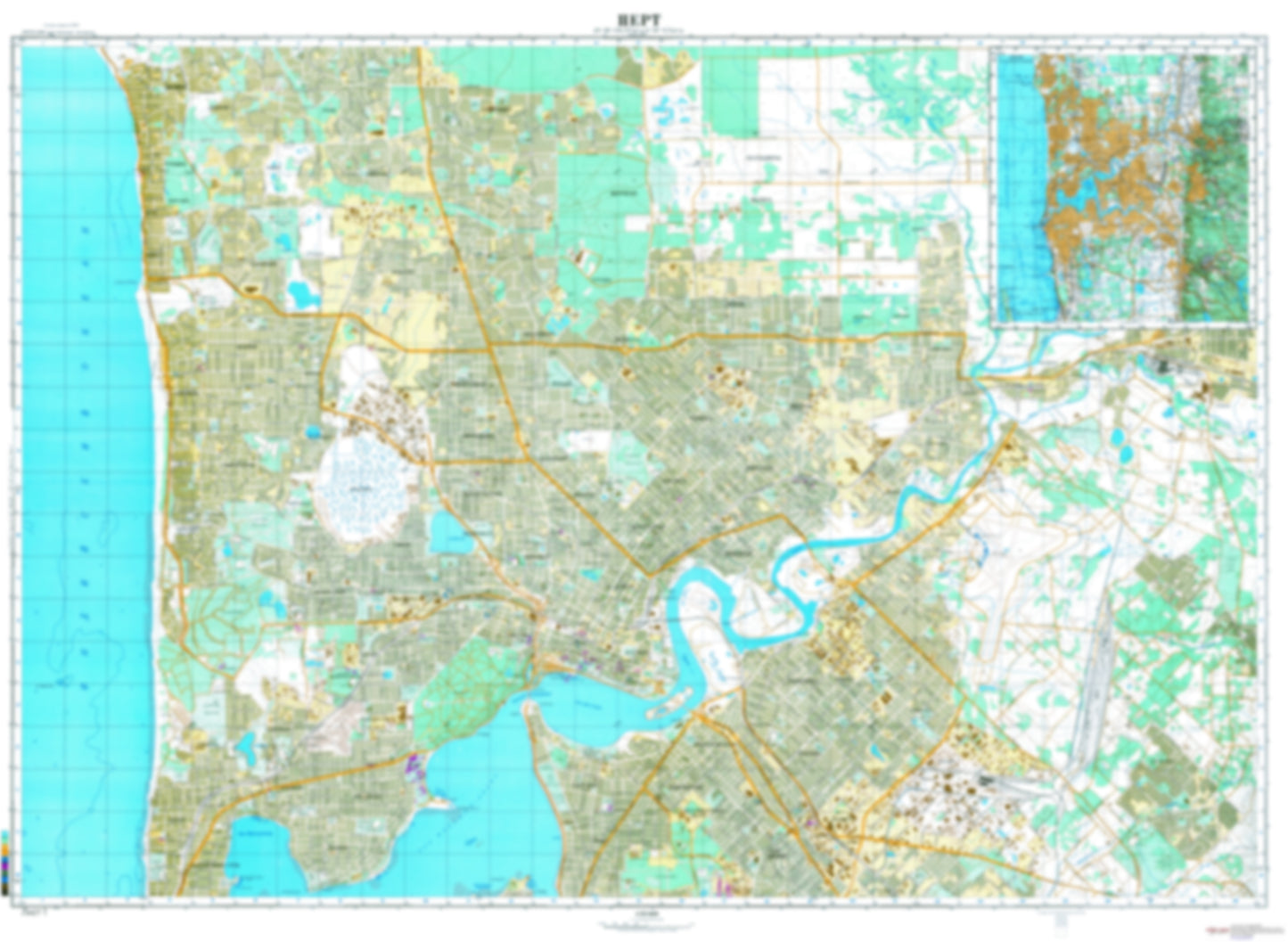 Perth 1 (Australia) - Soviet Military City Plans