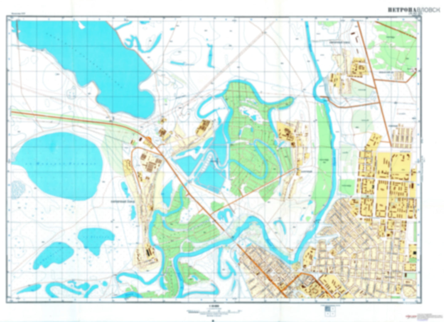 Petropavlovsk 1 (Kazakhstan) - Soviet Military City Plans