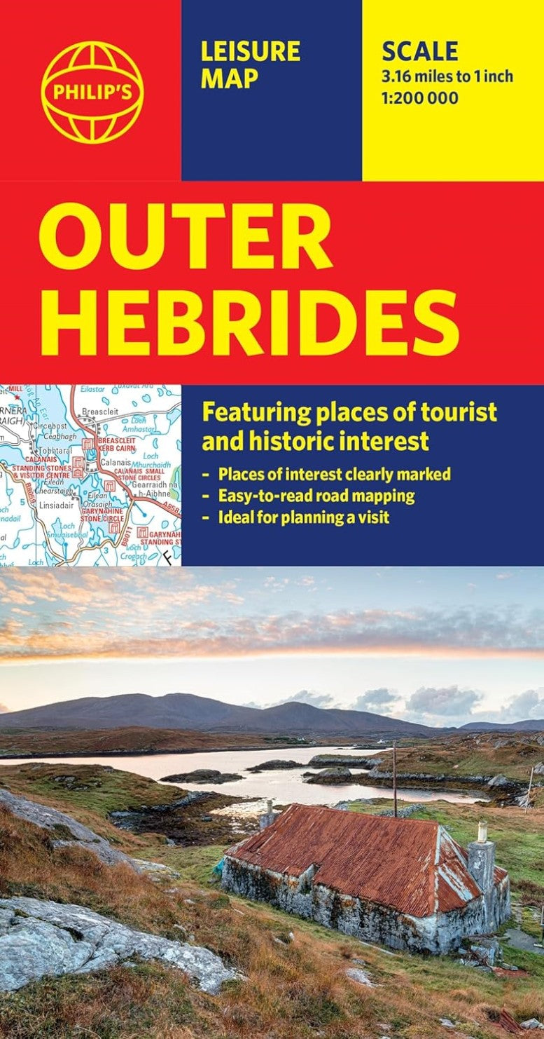 Philip’s Outer Hebrides Leisure and Tourist Map