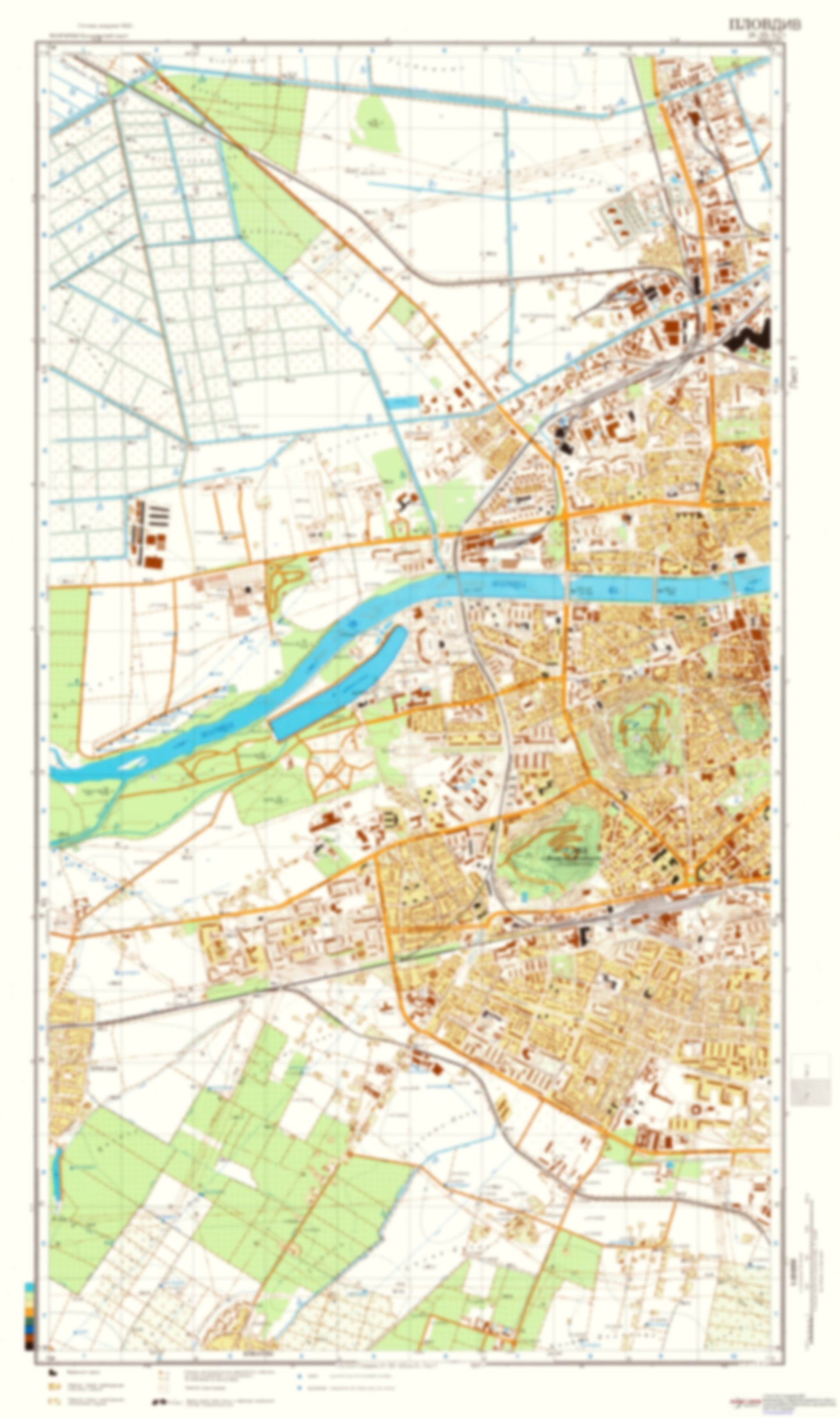 Plovdiv 1 (Bulgaria) - Soviet Military City Plans