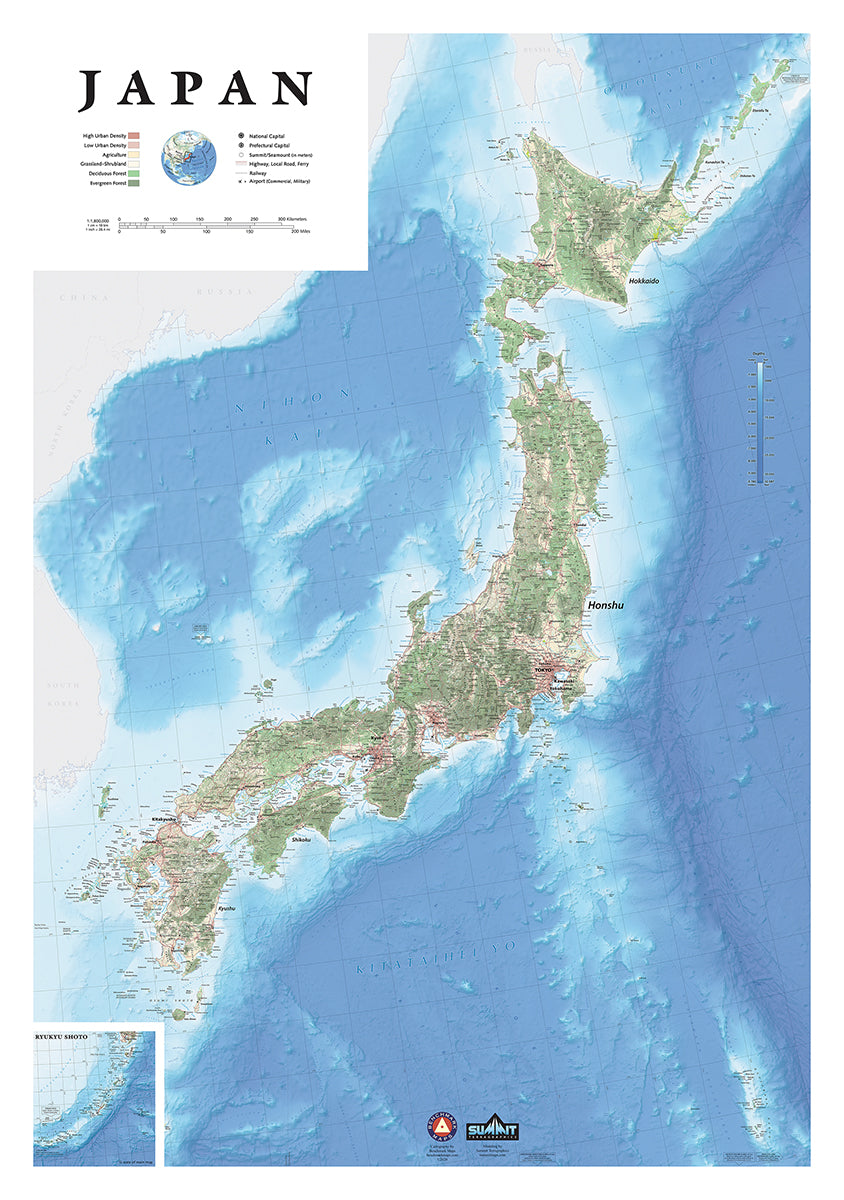 Japan Wall Map