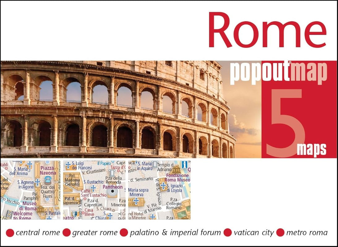 Rome : popoutmap : 5 maps