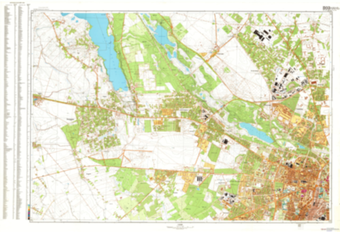 Poznan 1 (Poland) - Soviet Military City Plans