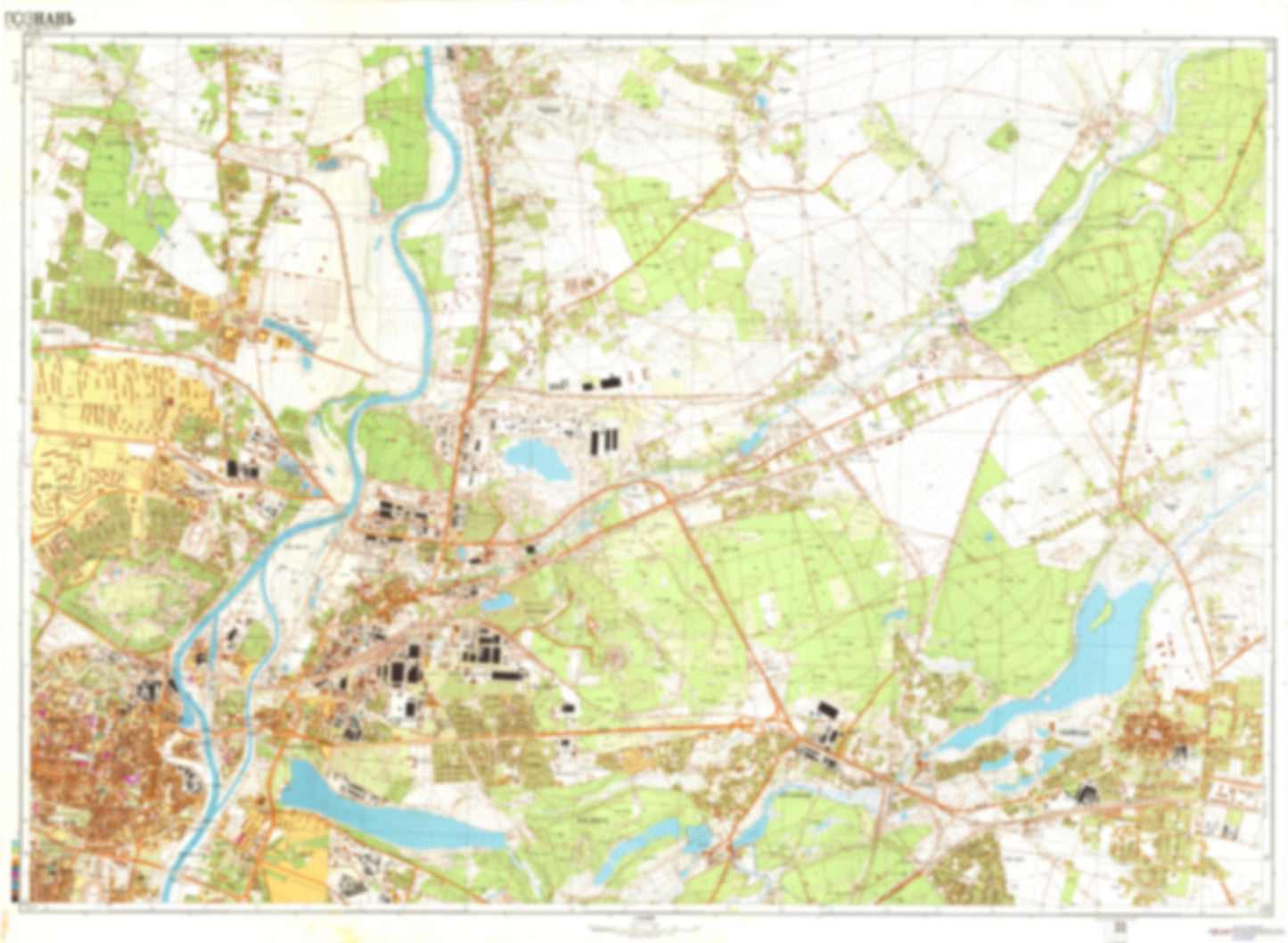 Poznan 2 (Poland) - Soviet Military City Plans