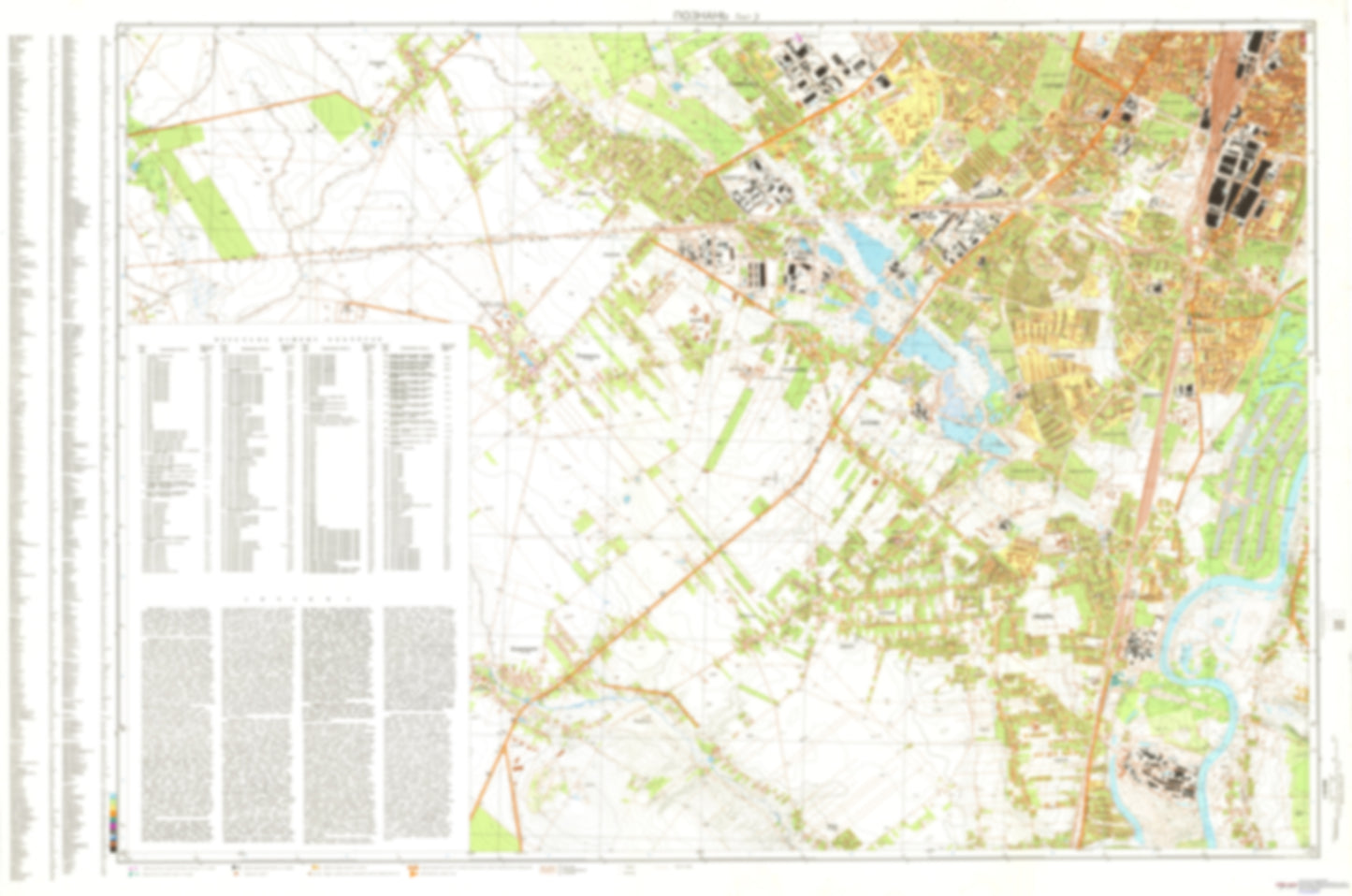 Poznan 3 (Poland) - Soviet Military City Plans