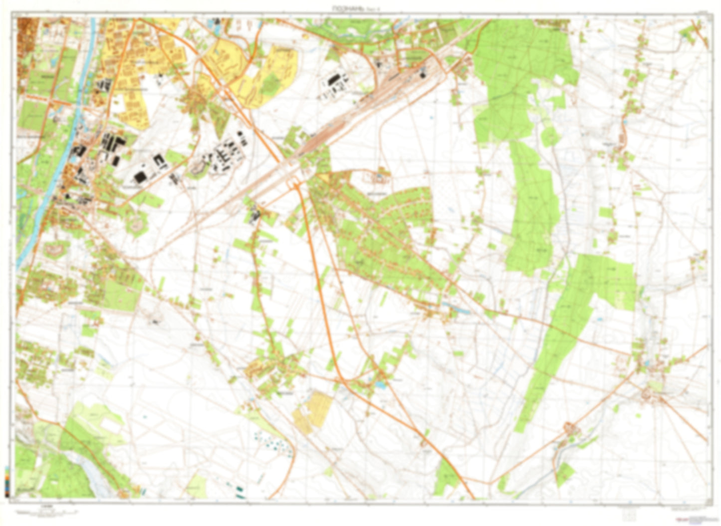 Poznan 4 (Poland) - Soviet Military City Plans