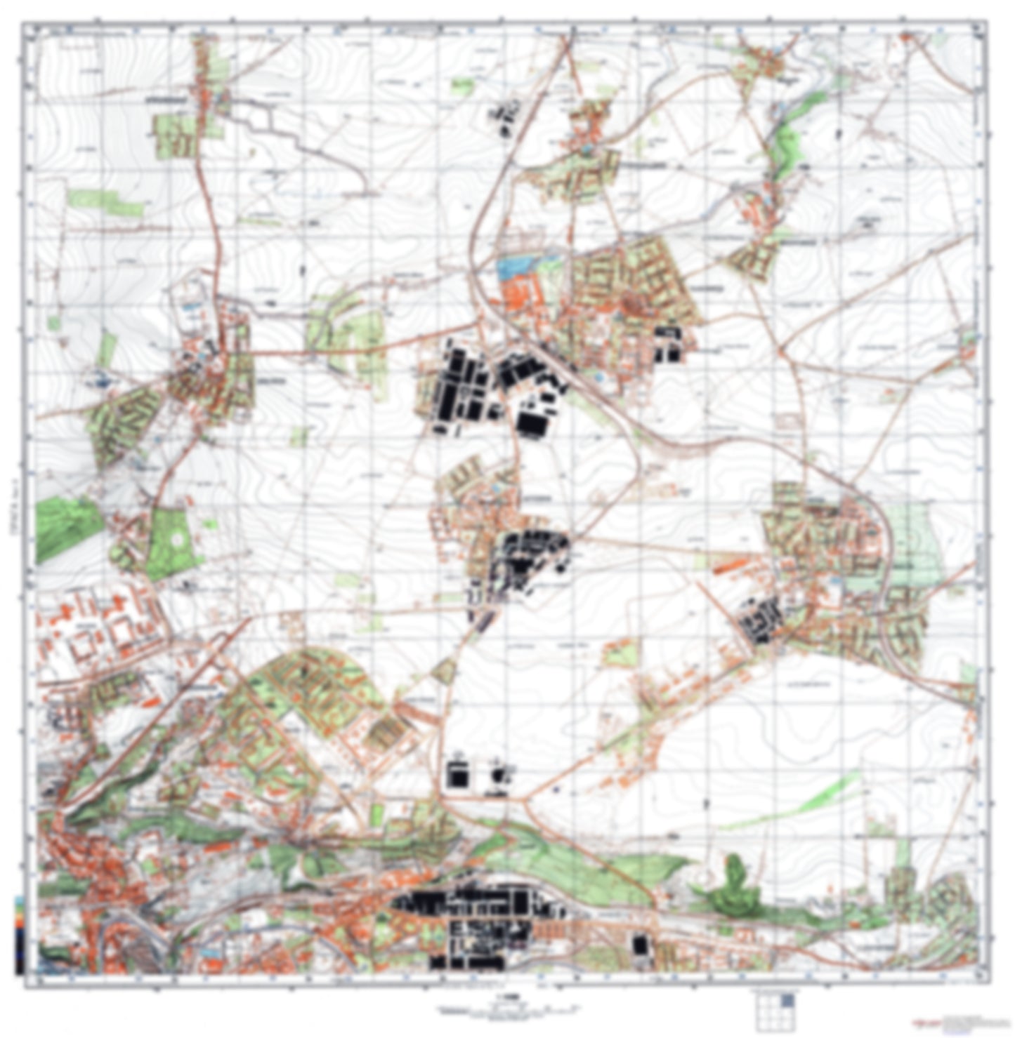 Prague 3 (Czechia) - Soviet Military City Plans
