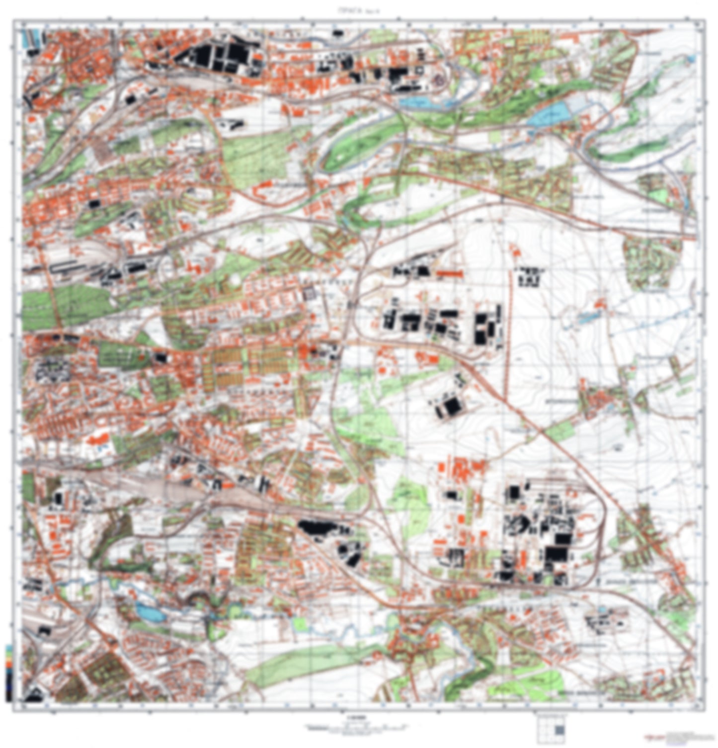 Prague 6 (Czechia) - Soviet Military City Plans