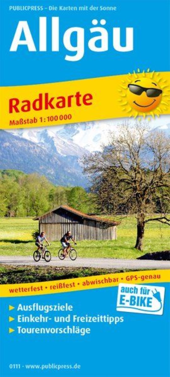 Allgäu Cycling Map