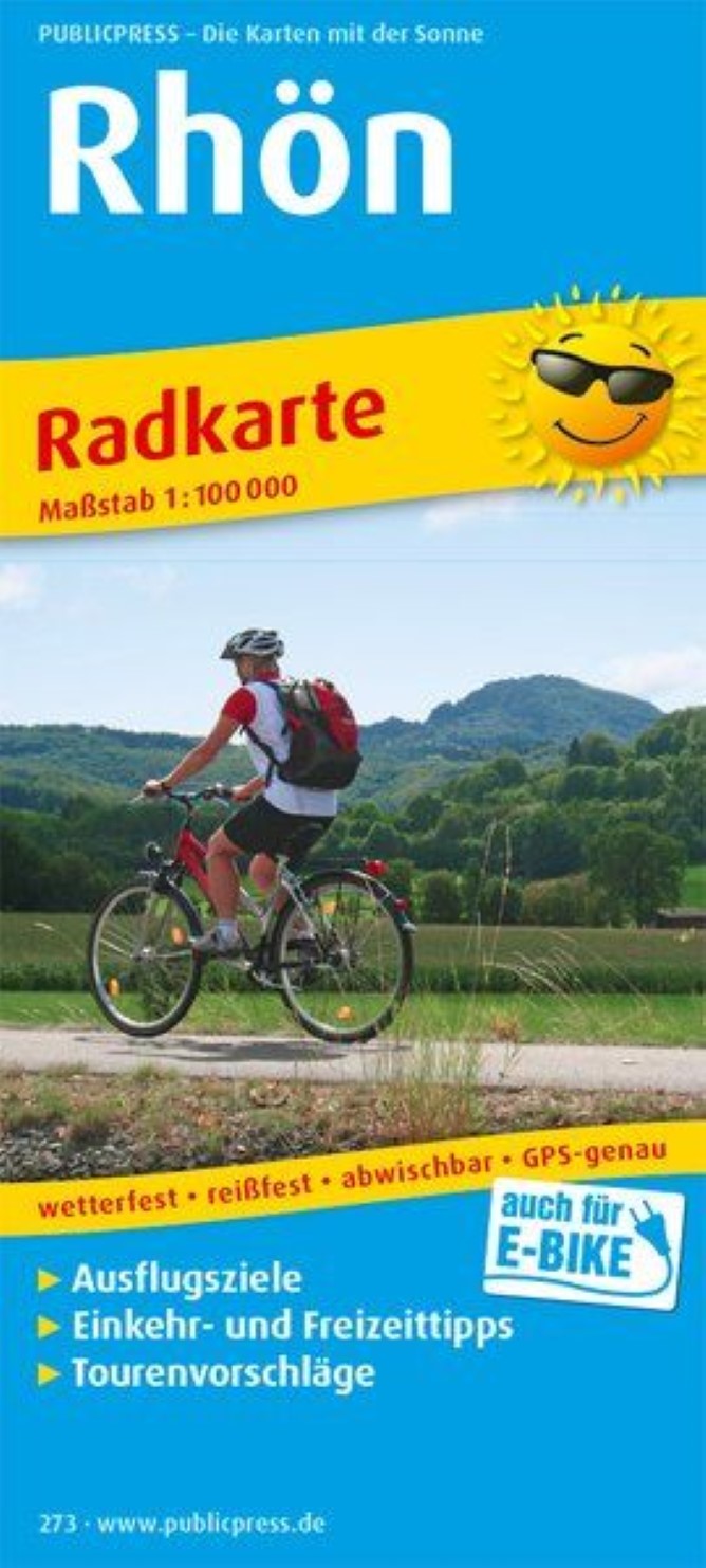 Rhön Cycling Map