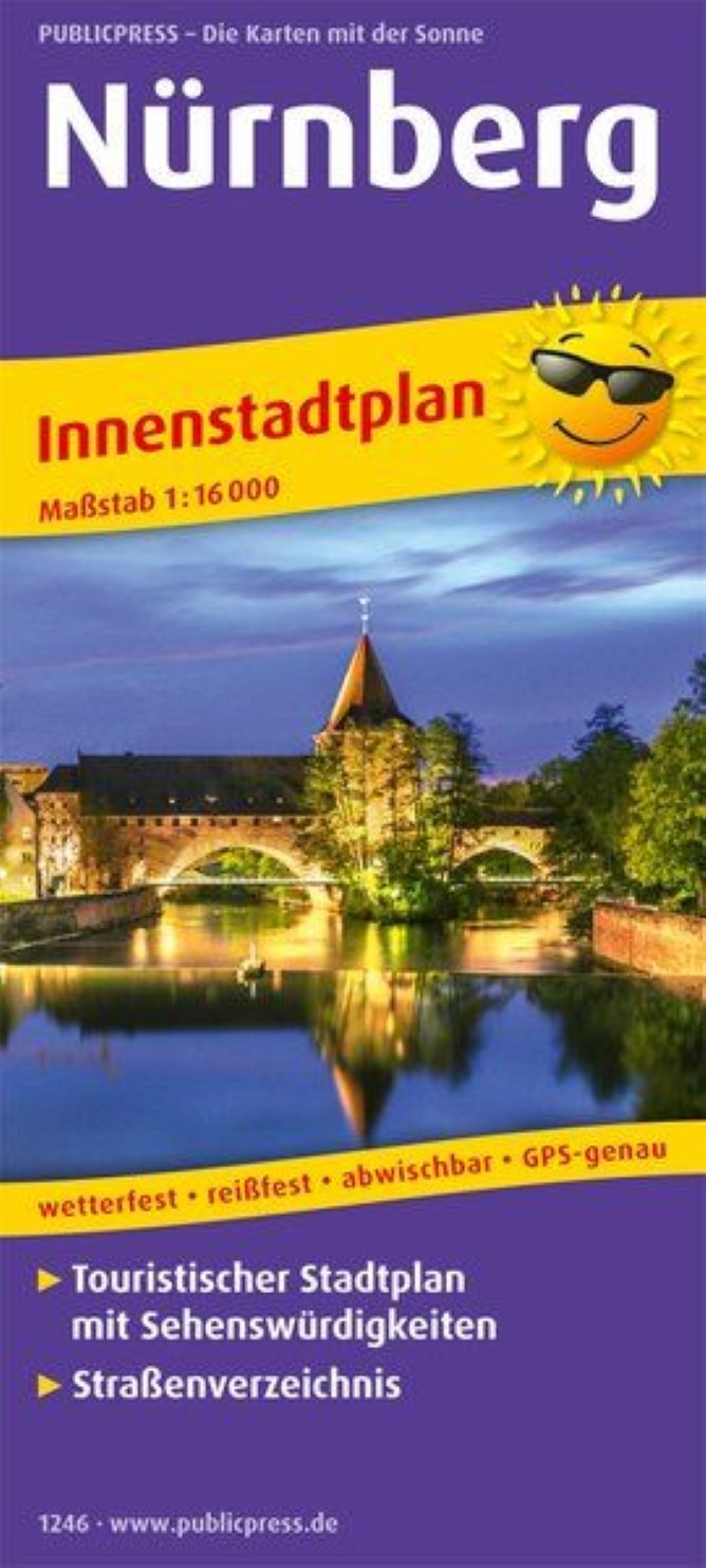 Nürnberg City Center Map