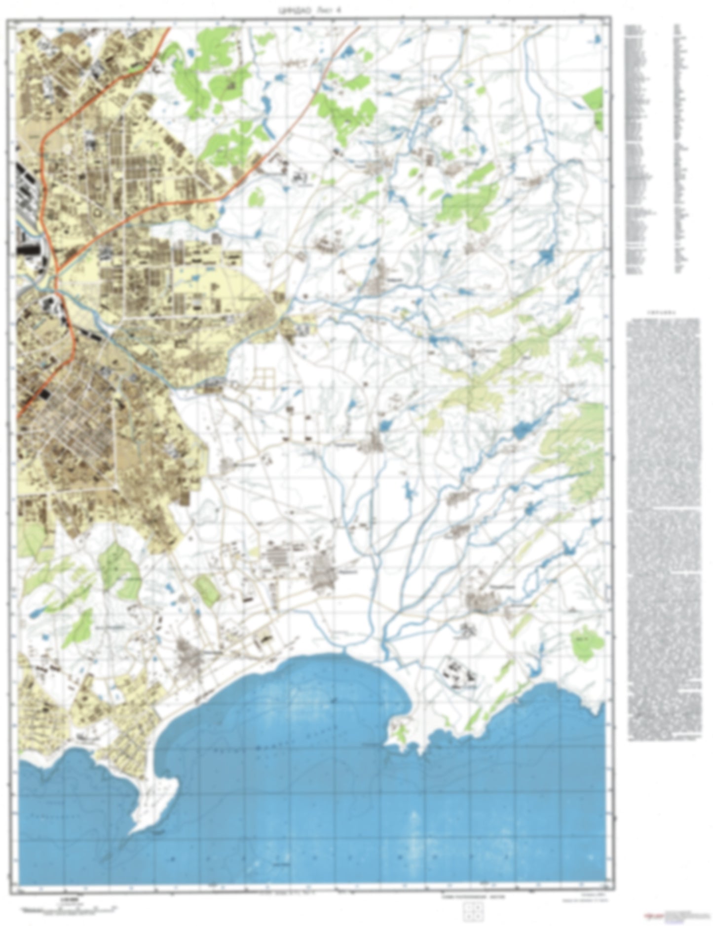Qingdao 4 (China) - Soviet Military City Plans