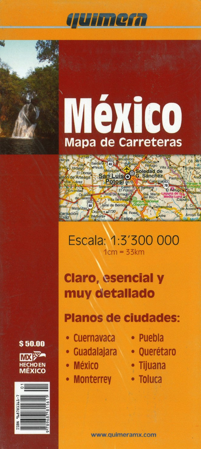 Mexico, Mapa de Carreteras