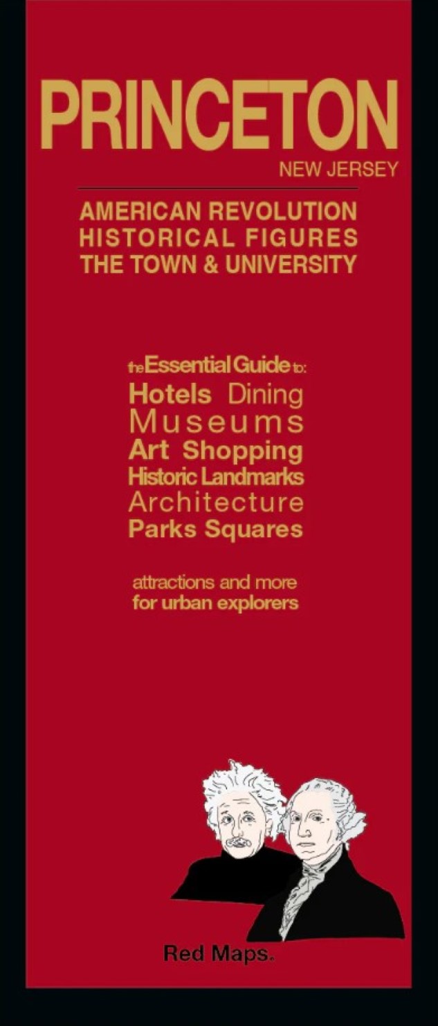 Princeton, New Jersey Town & University Map