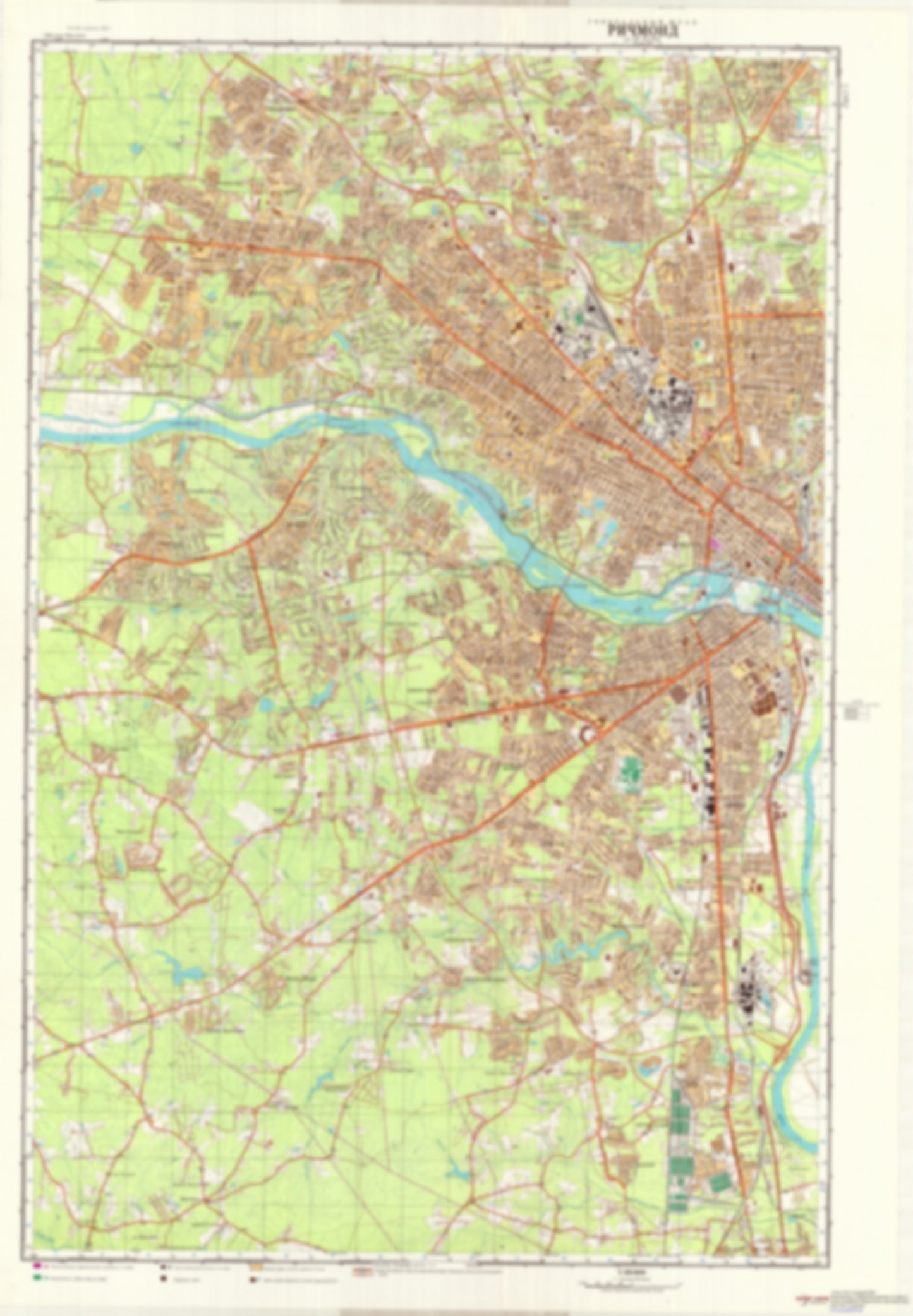 Richmond, VA 1 (USA) - Soviet Military City Plans