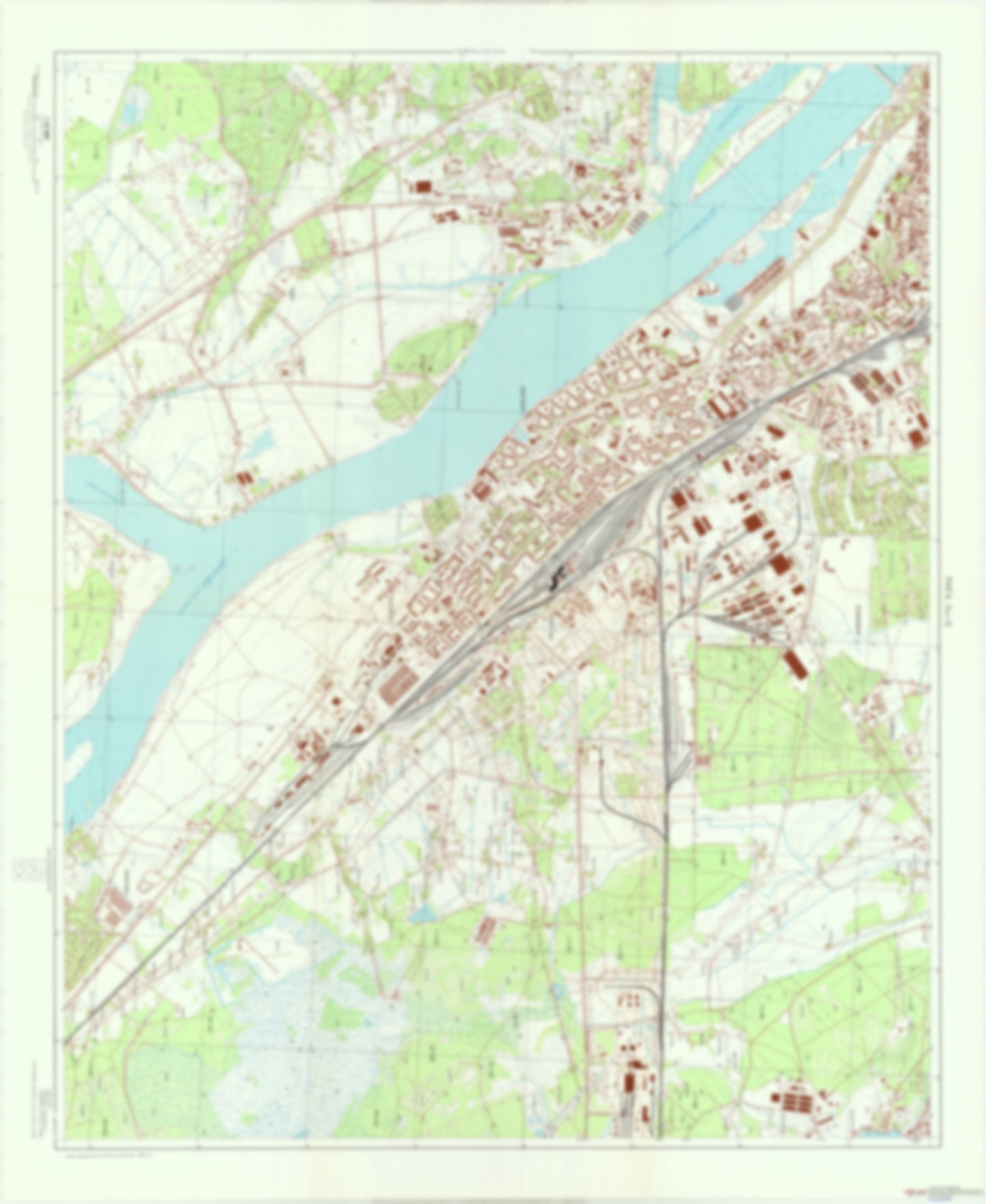 Riga 6 (Latvia) - Soviet Military City Plans