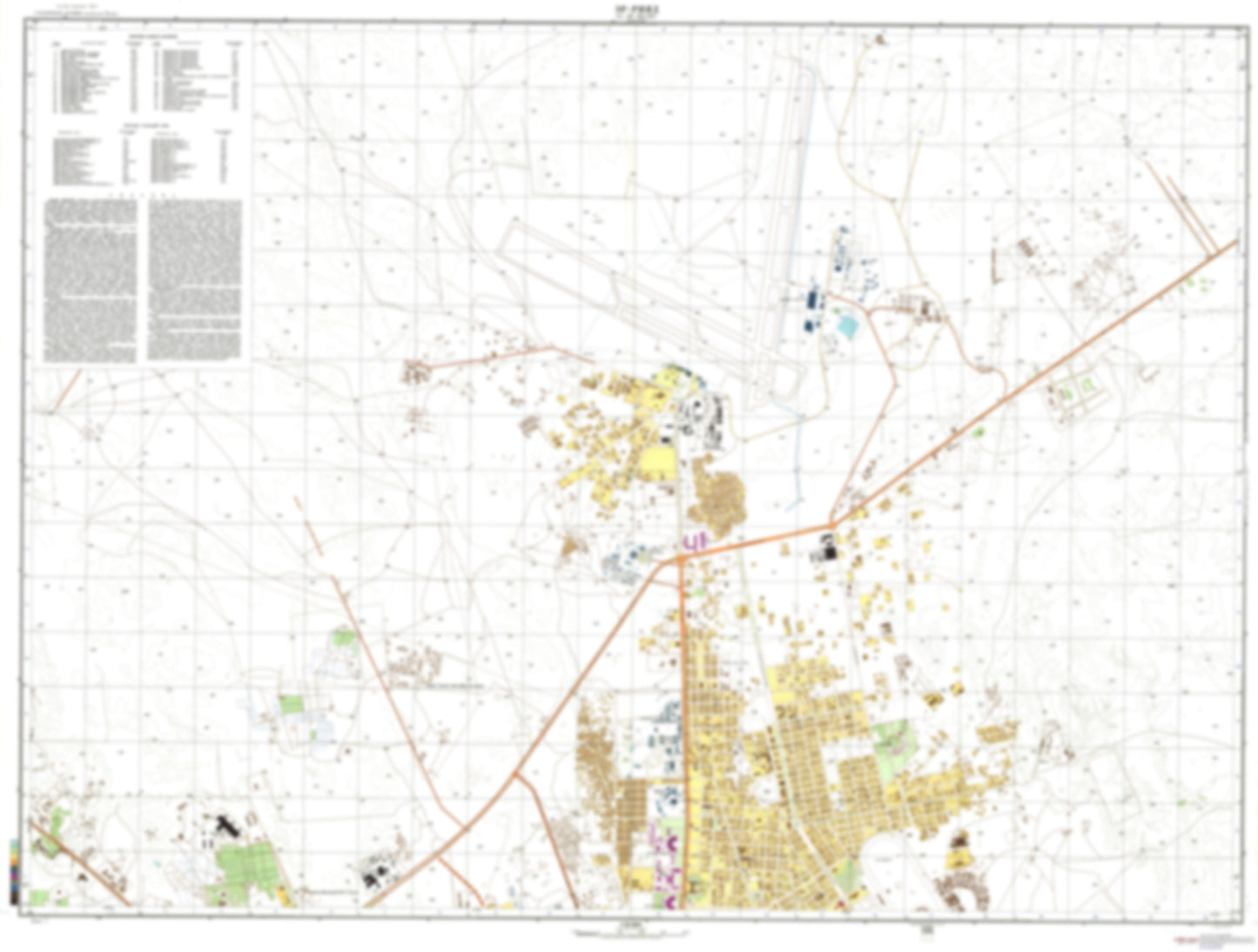 Riyadh 1 (Saudi Arabia) - Soviet Military City Plans