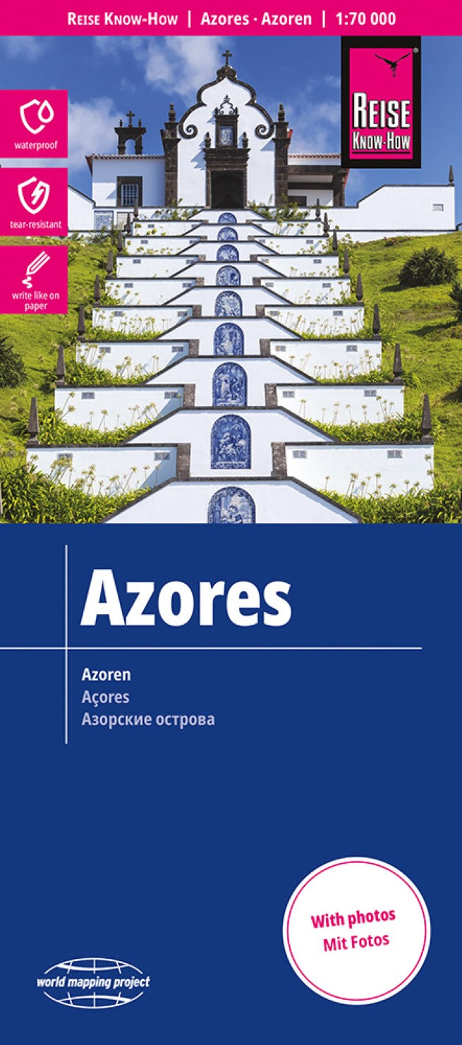 Azores Travel Map