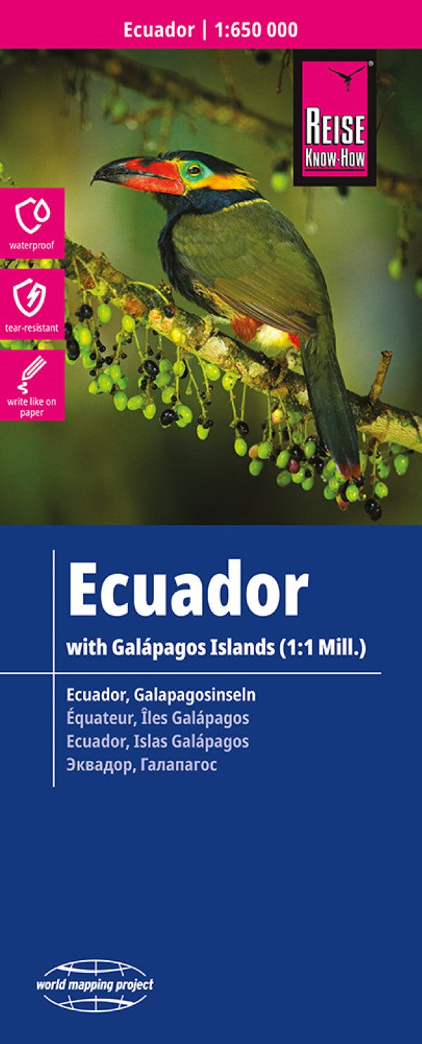Ecuador, Galápagos Road Map