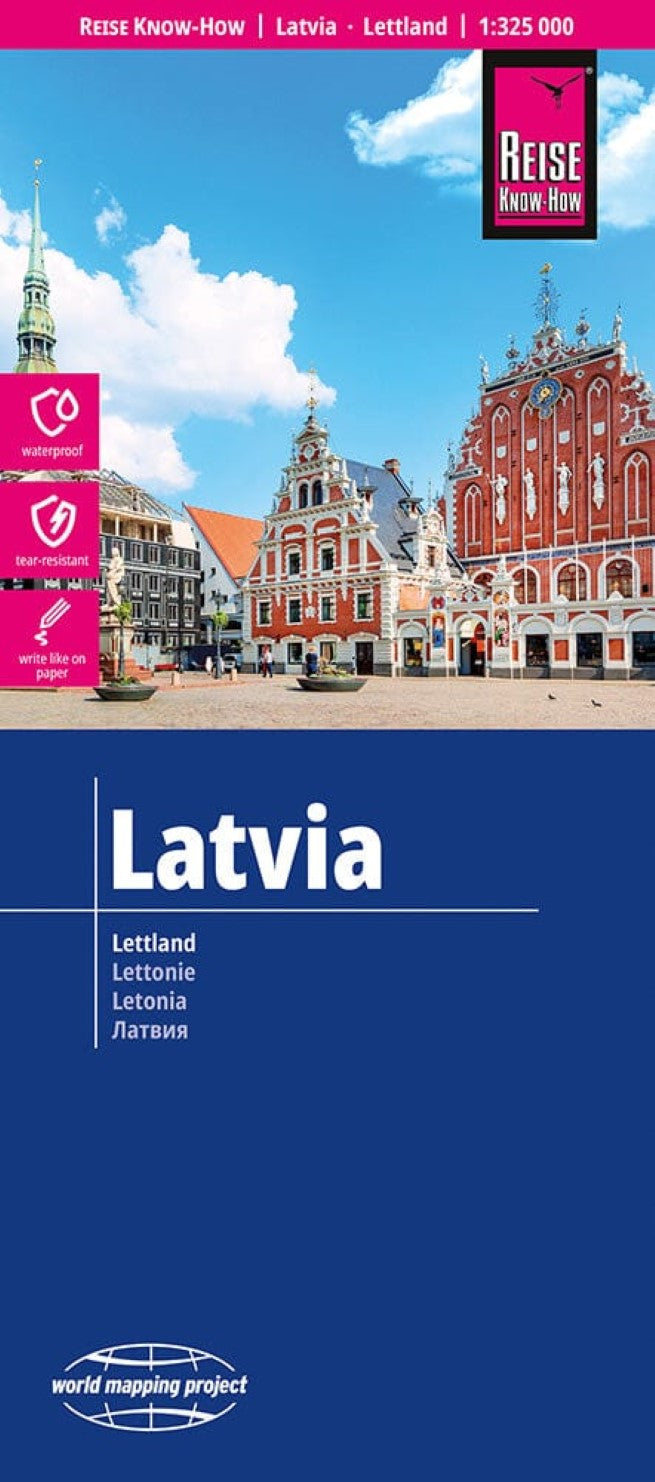 Latvia Road Map