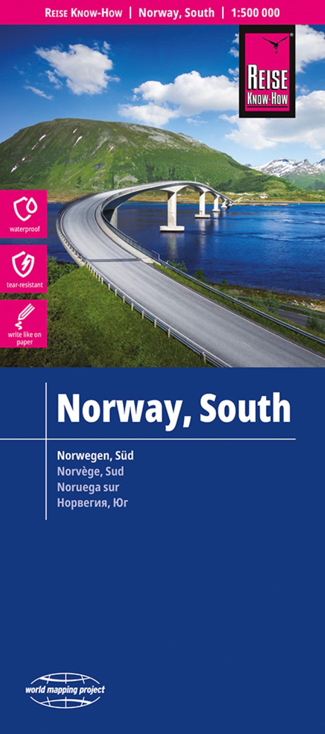 Norway, South Road Map