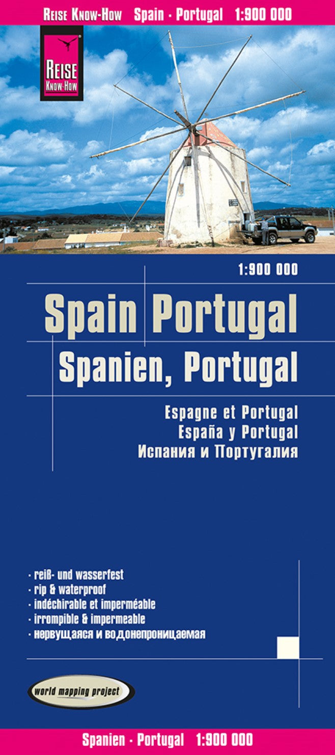 Spain, Portugal Road Map