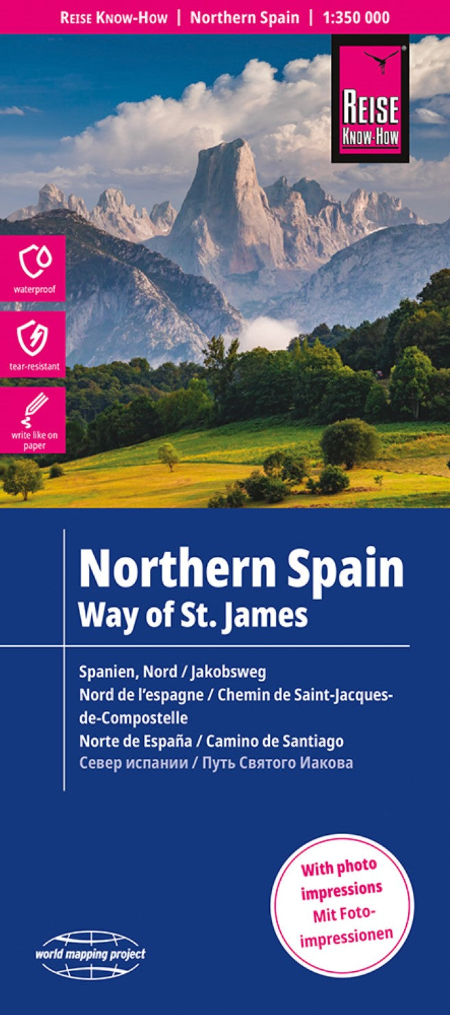 Spain, Northern Road Map
