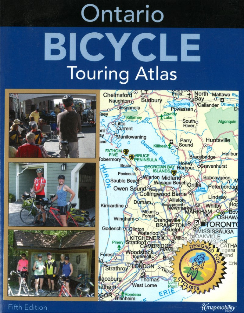Ontario : bicycle touring atlas