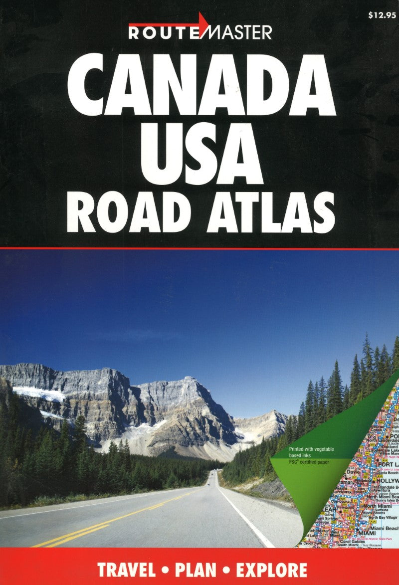 Canada : USA : road atlas : travel : plan : explore
