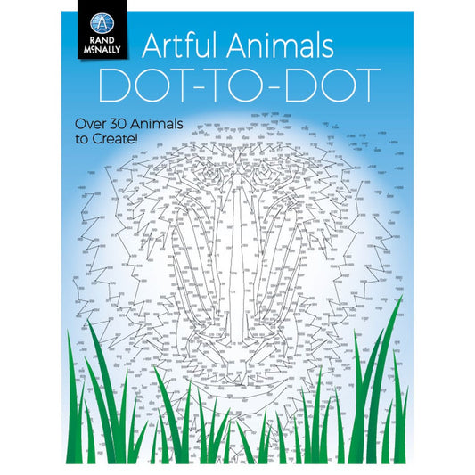 Artful Animals Dot-to-Dot Activity Book