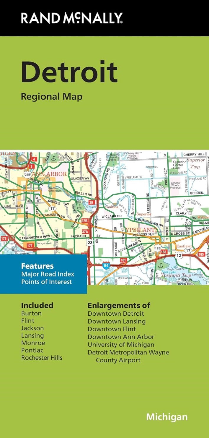 Detroit Regional Map