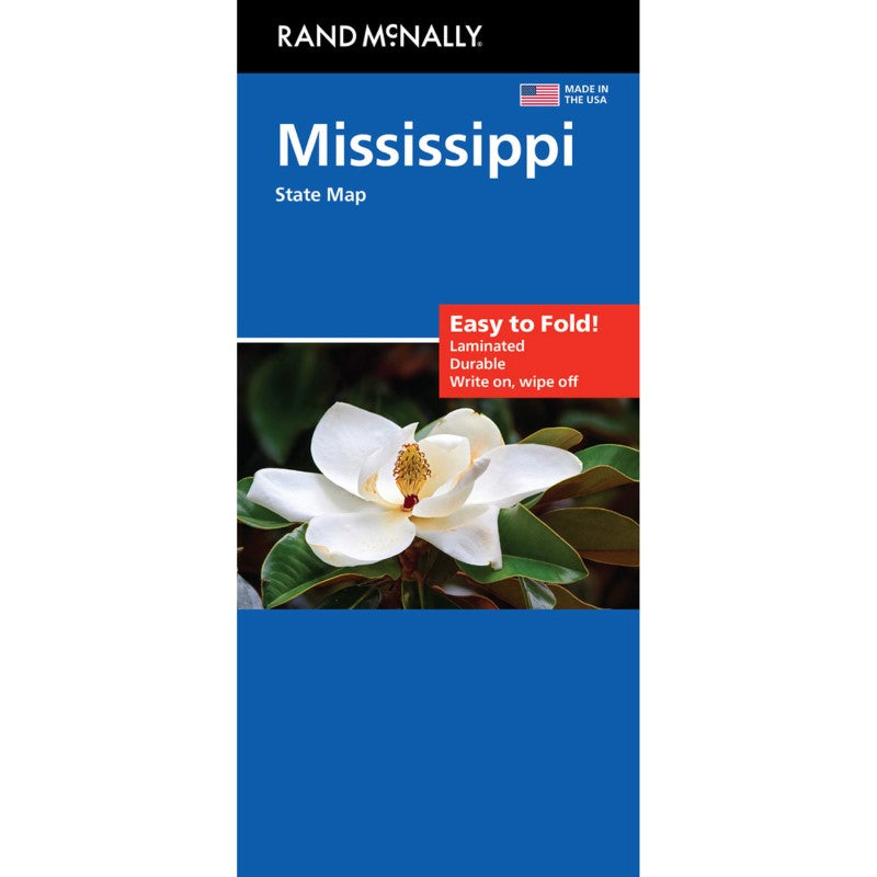 Mississippi : state map : easy to fold!
