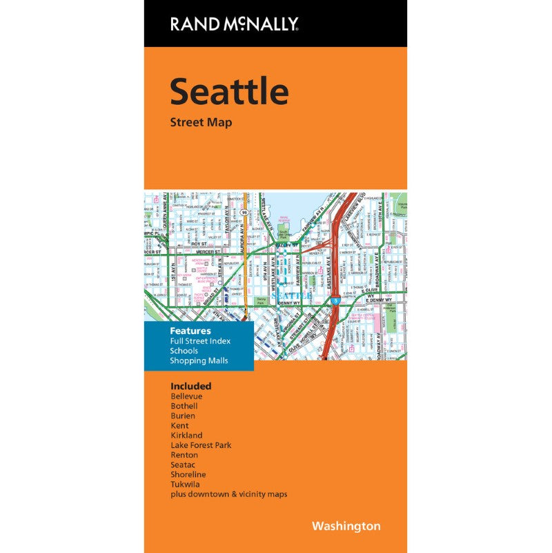 Seattle, Washington City Map