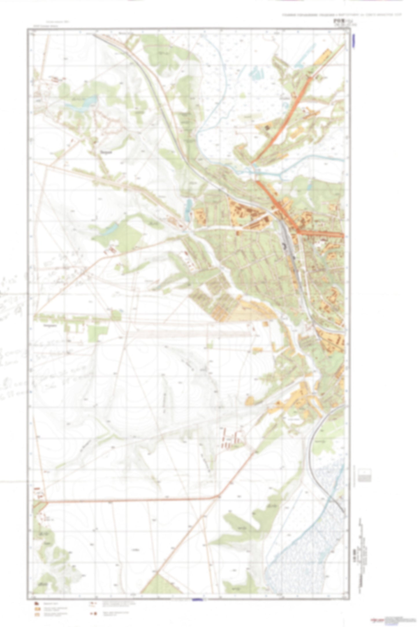 Romny 1 (Ukraine) - Soviet Military City Plans