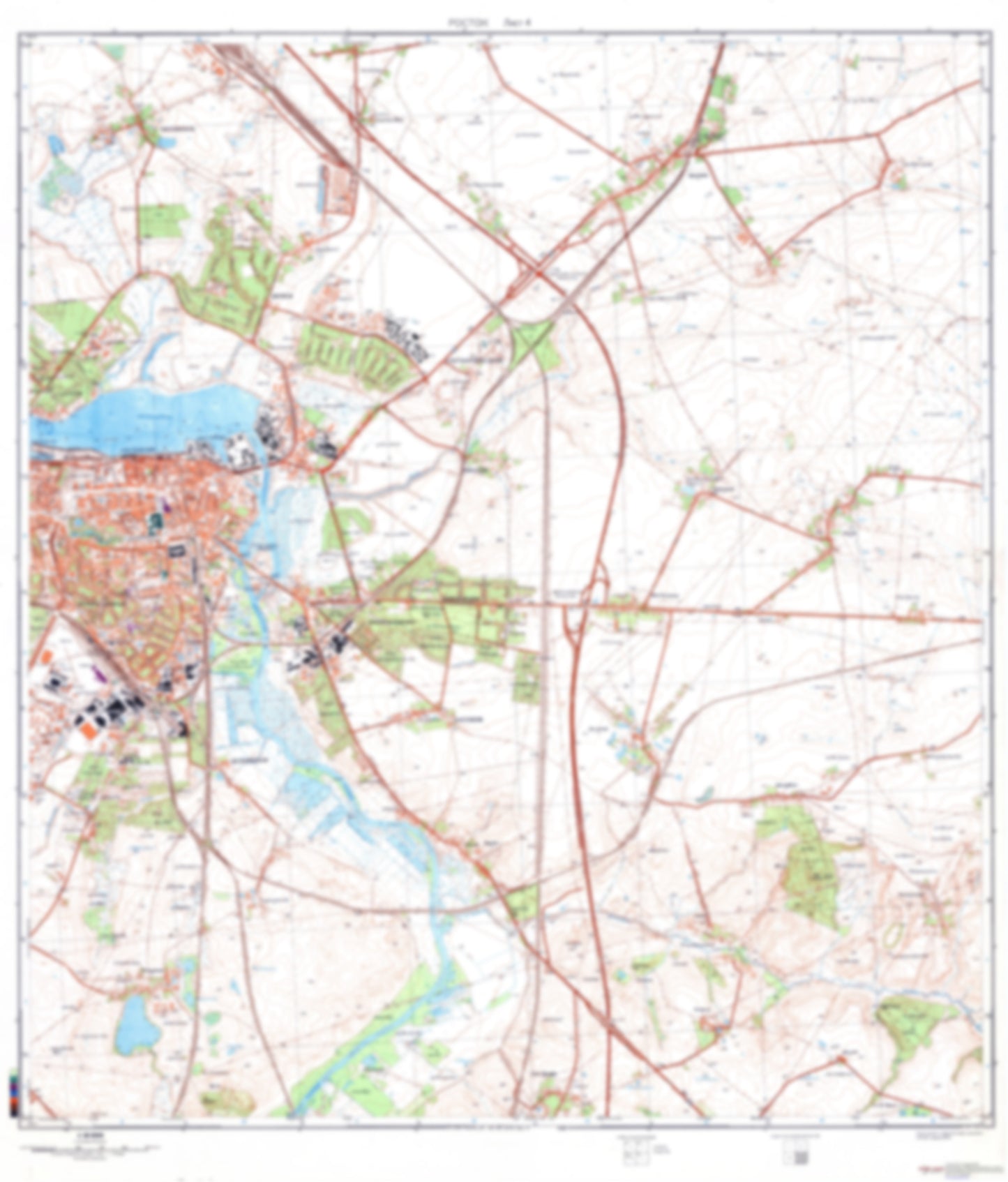 Rostock 4 (Germany) - Soviet Military City Plans