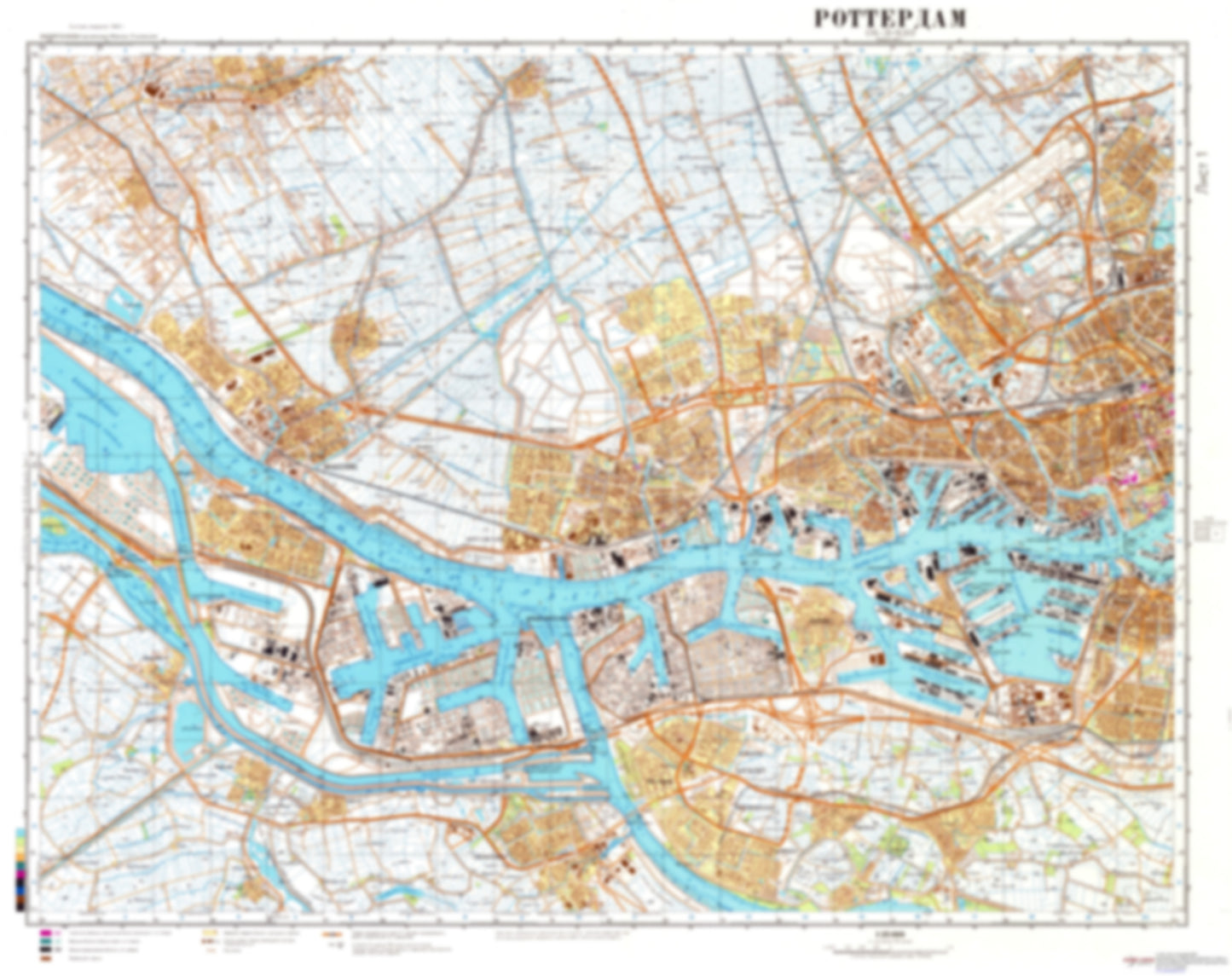Rotterdam 1 (Netherlands) - Soviet Military City Plans