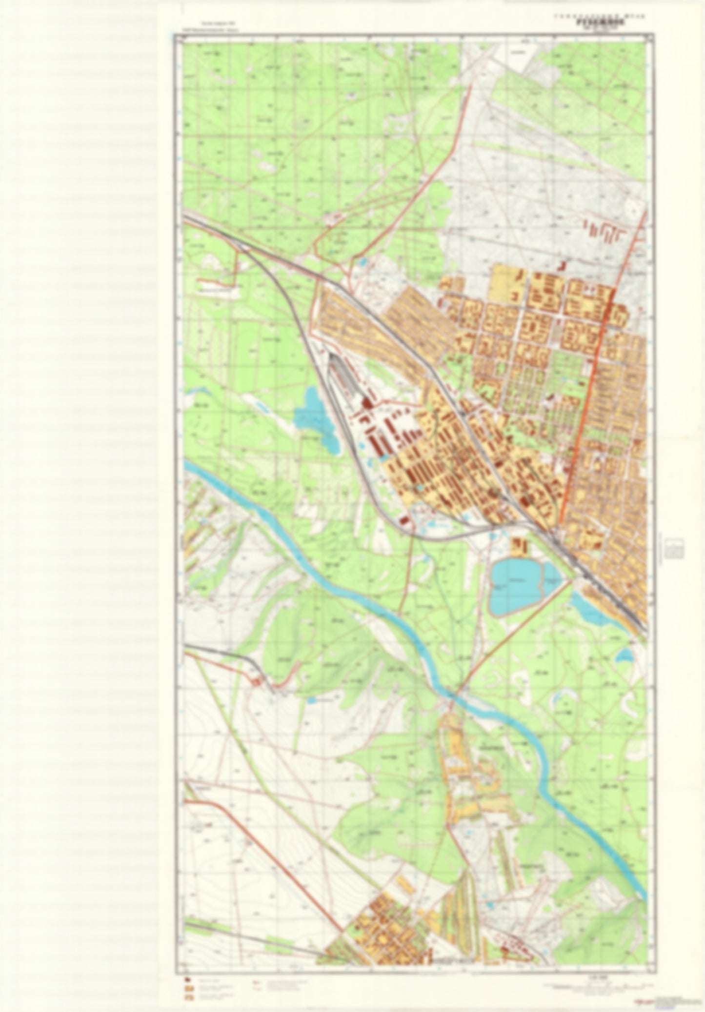 Rubezhnoe 1 (Ukraine) - Soviet Military City Plans