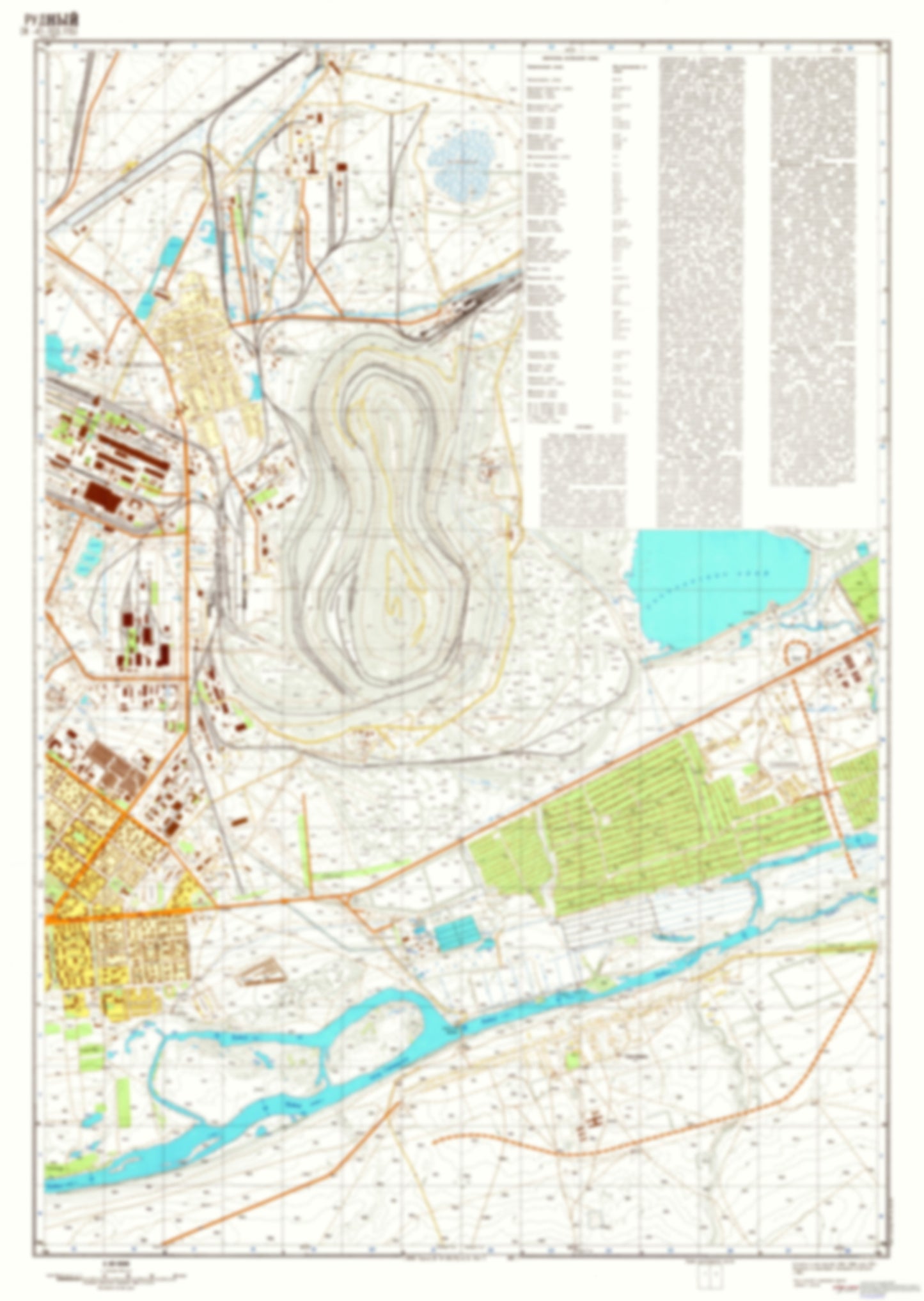 Rudnyi 2 (Kazakhstan) - Soviet Military City Plans
