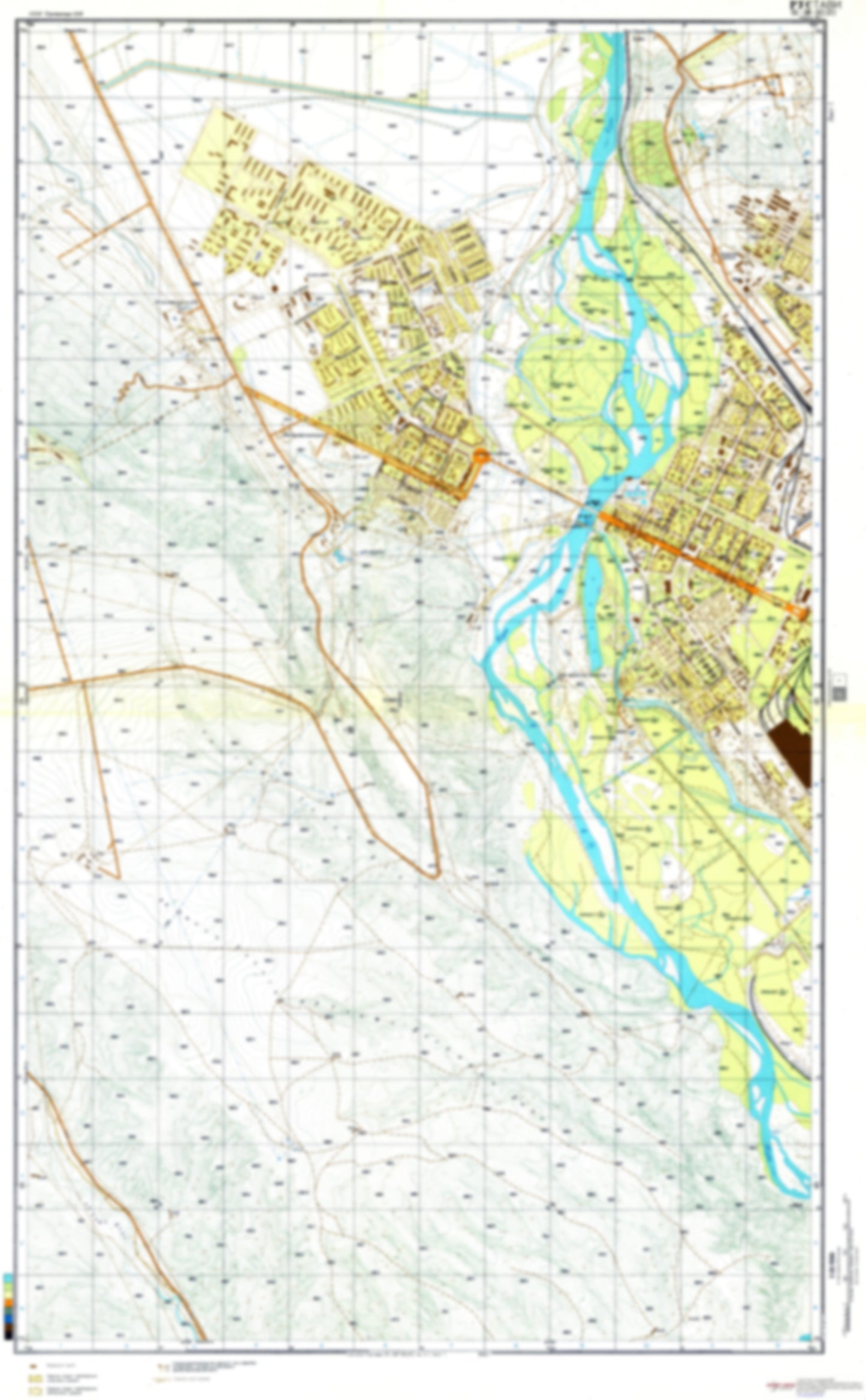 Rustavi 1 (Georgia) - Soviet Military City Plans