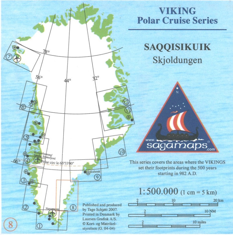 Skjoldungen, Viking Polar Cruise Series Map #8
