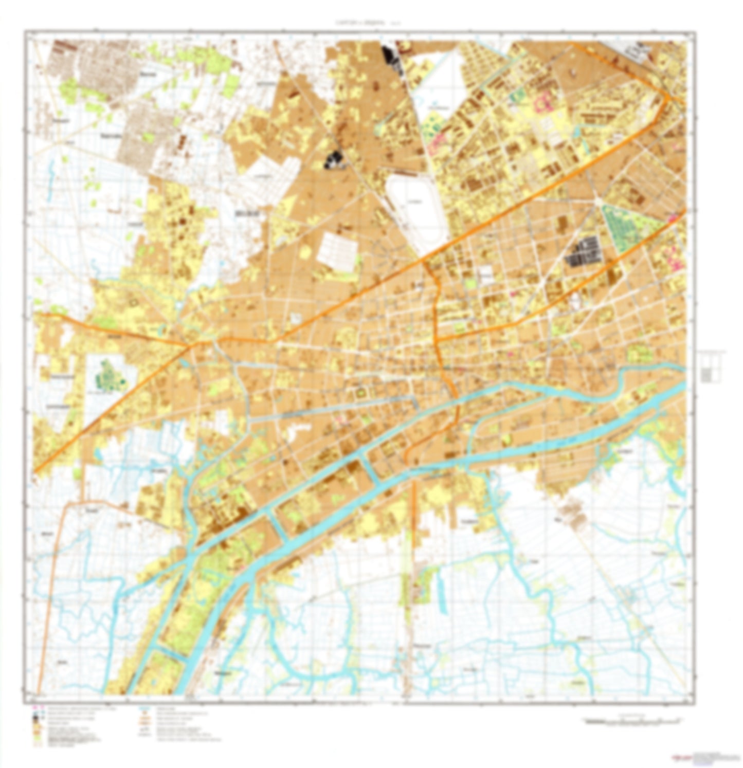Ho Chi Minh / Saigon 3 (Vietnam) - Soviet Military City Plans