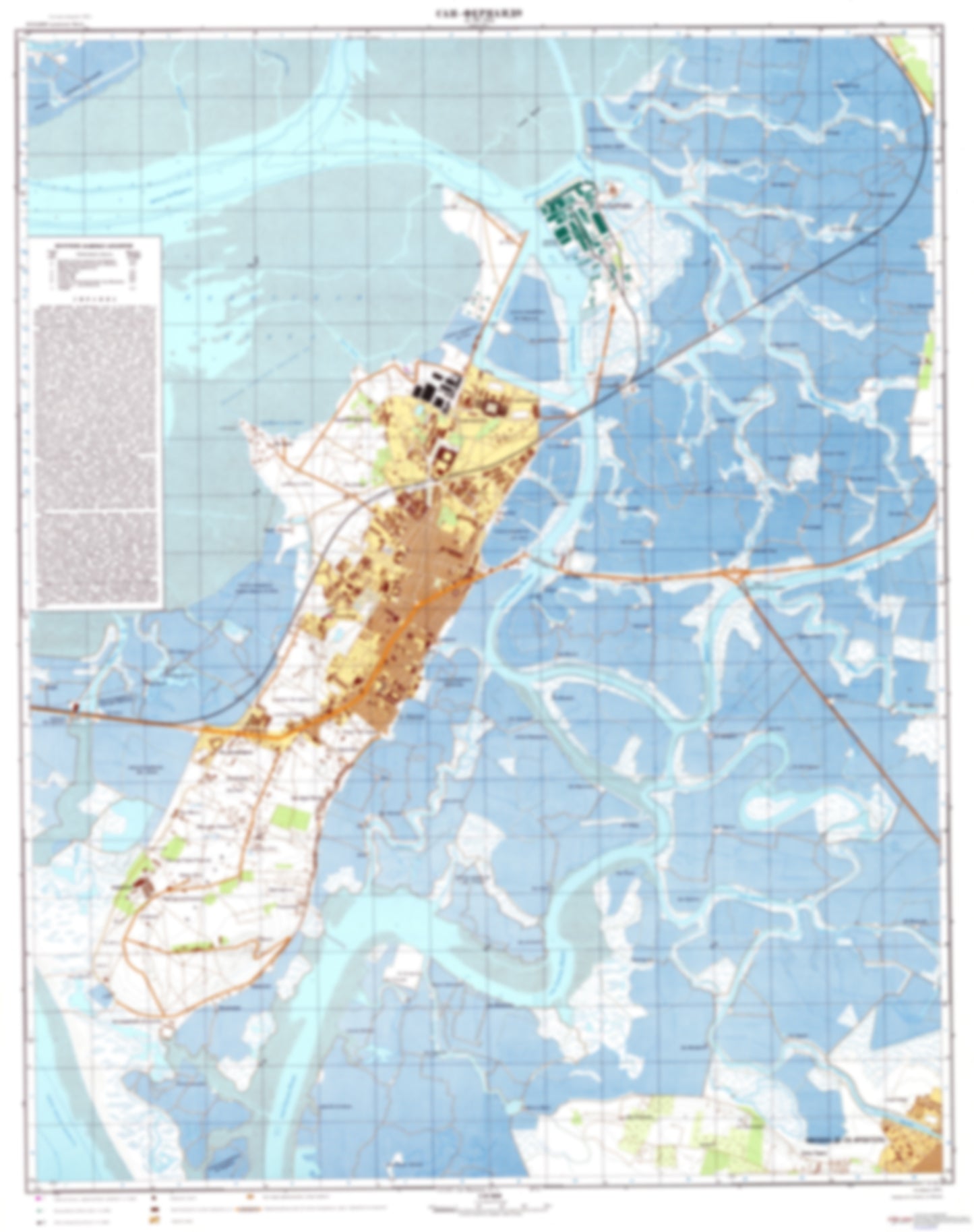 San Fernando (Spain) - Soviet Military City Plans