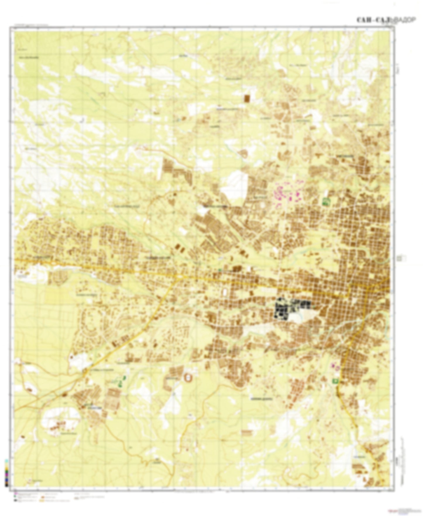 San Salvador 1 (El Salvador) - Soviet Military City Plans
