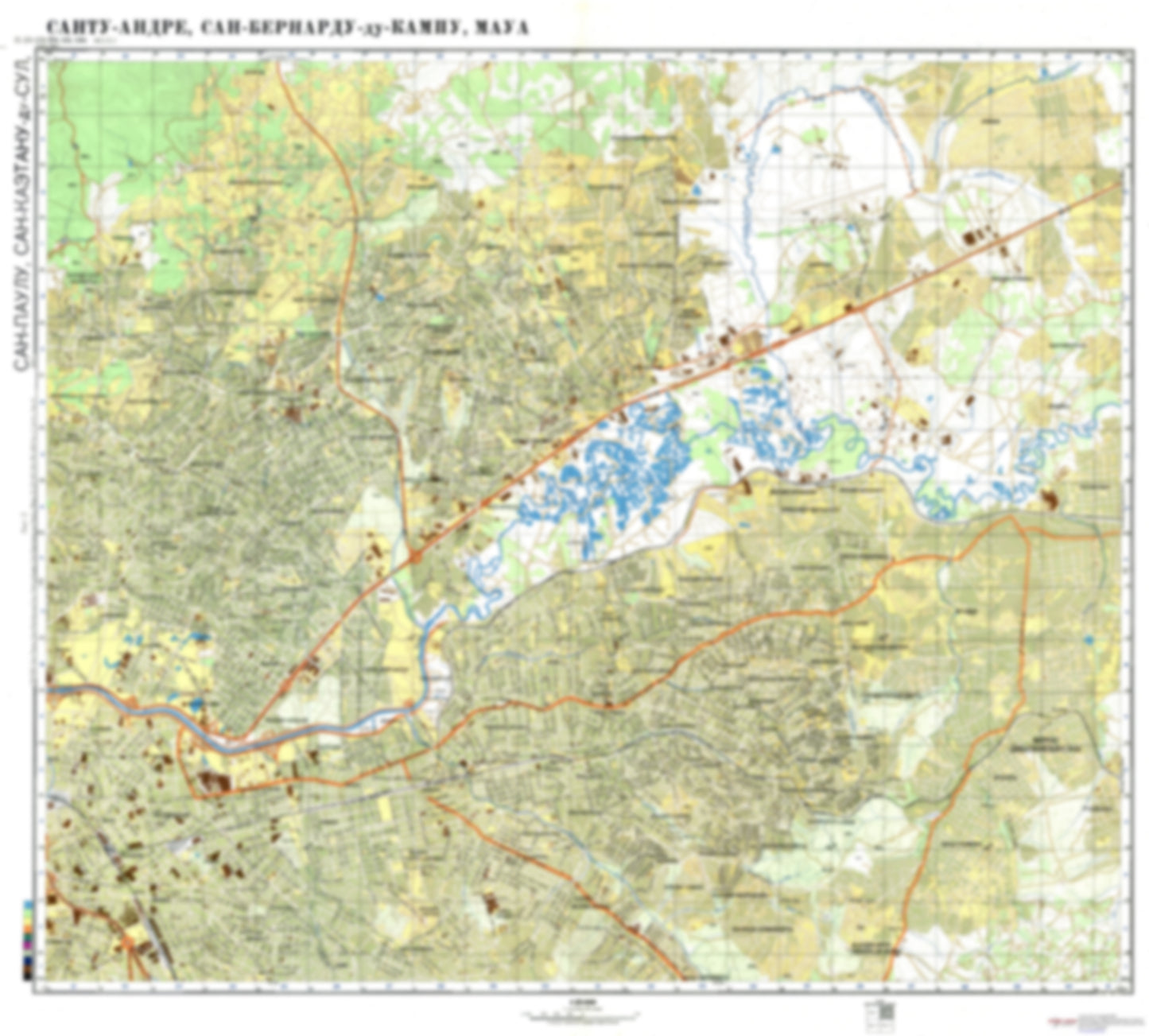 Sao Paulo 2 (Brazil) - Soviet Military City Plans