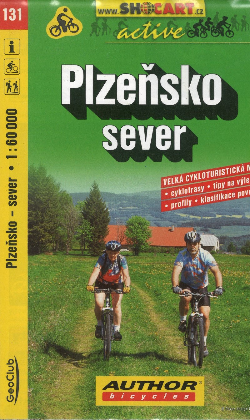 Czech Bicycling Map, sheet 131